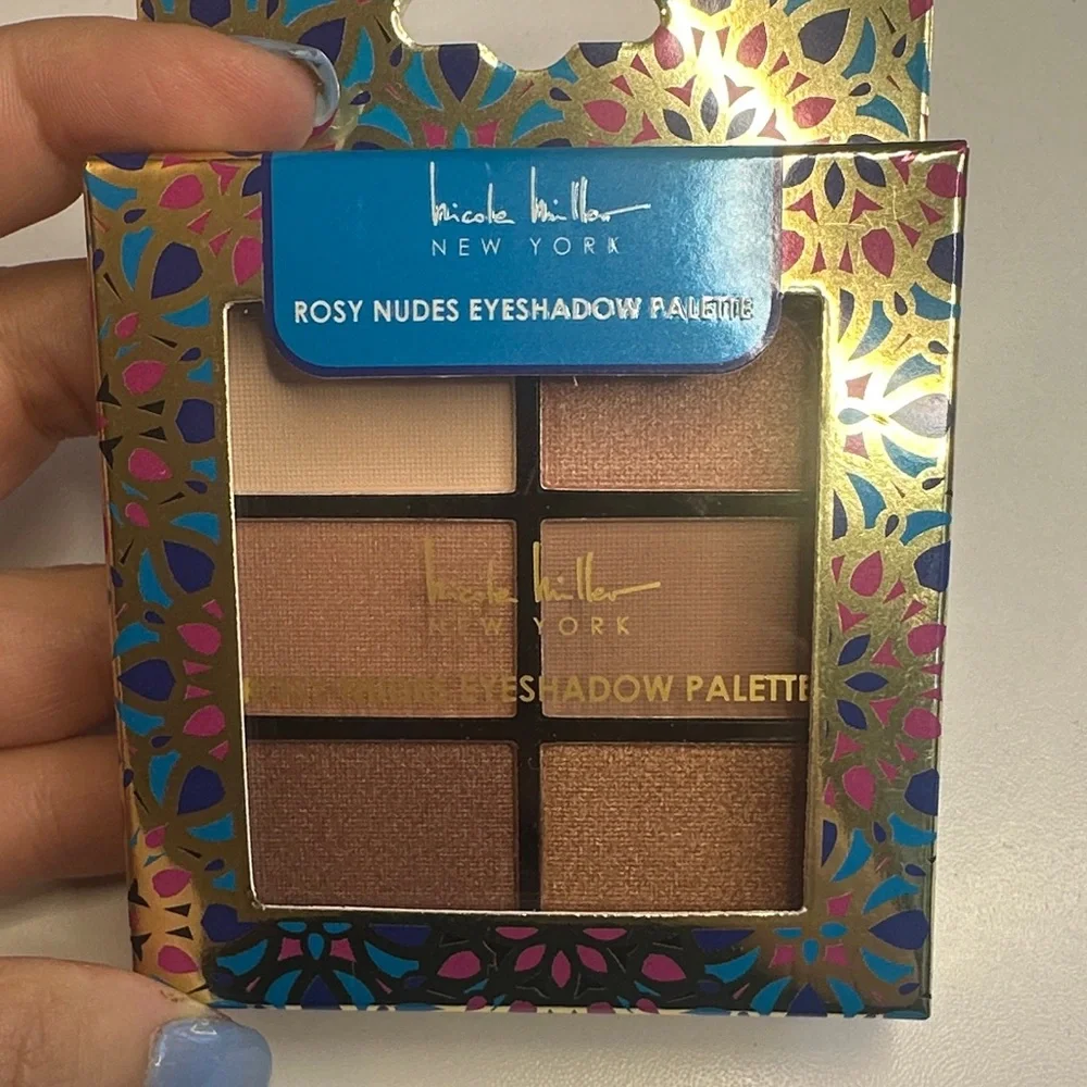 🎁 6 for $28 🎁 Nicole Miller Rosy Nudes Eyeshadow Collection - Picture 1 of 2